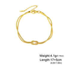 Cargar imagen en el visor de la galería, Pulseras para mujer oro y plata
