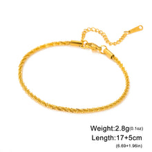 Cargar imagen en el visor de la galería, Pulseras para mujer oro y plata
