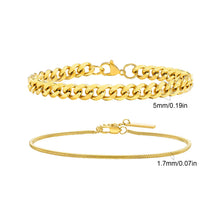 Cargar imagen en el visor de la galería, Set 2 pulseras para hombre
