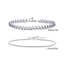 Cargar imagen en el visor de la galería, Set 2 pulseras para hombre

